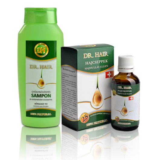 1 Havi Dr Hair Hajhullás elleni Intenzív kúra+Sampon